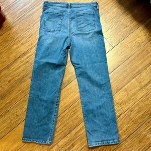 Buffalo David Bitton Alyssa 12 High-Rise Straight Leg Stretch Jeans